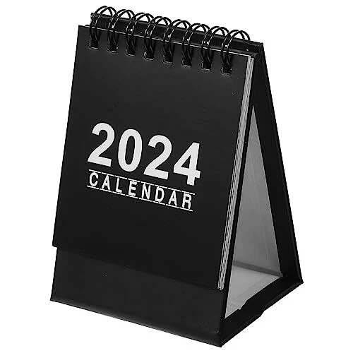 2024 DESKTOP CALENDAR Stand Up Calendar Schedule Desk Calendar Table