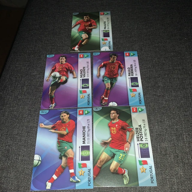 Lot De 4 Cartes Panini World Cup 2006 – Équipe De Suisse – état Parfait