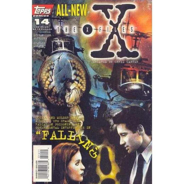 X-Files (1995 series) #14 in Very Fine + condition. Topps comics [g^