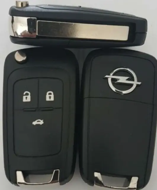 Coque pour telecommande cle remote Vauxhall Opel Zafira Astra Insignia 3 boutons