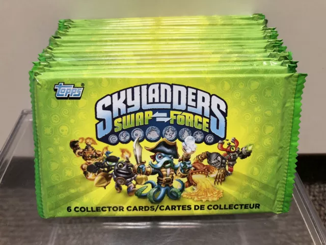 2013 Topps Skylanders Swap Force Trading Card Packs Lot Of~18 {Factory Sealed}