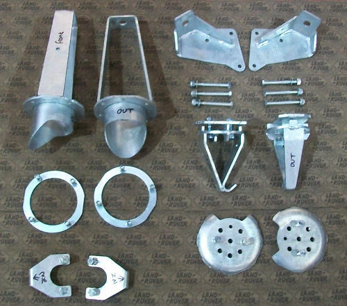 gwynlewis4x4 Challenge Kit sospensioni off-road Shock Mounts Torrette