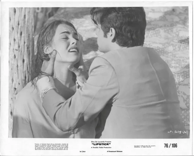 Movie Photo, Margaux Hemingway and Chris Sarandon,  Lipstick, 1976