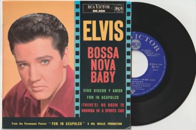 Disque Vinyl Ep   Elvis Presley   Rca Victor 86.352