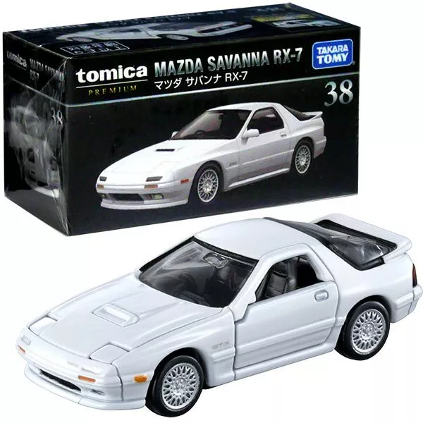 Takara Tomy Tomica Premium No. 38 Mazda Savanna RX-7 1/61 Diecast  Car