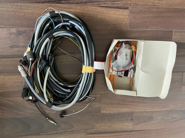 Becker Cable Protection Unit MERCEDES W124 W126 Cable Kit Becker Mexico BE 0860 CD Radio NOS £440.55 ...