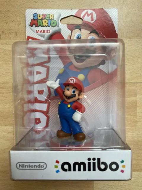 Figurine Amiibo Mario Collection Super Mario - Nintendo Wii U - Neuve en boîte