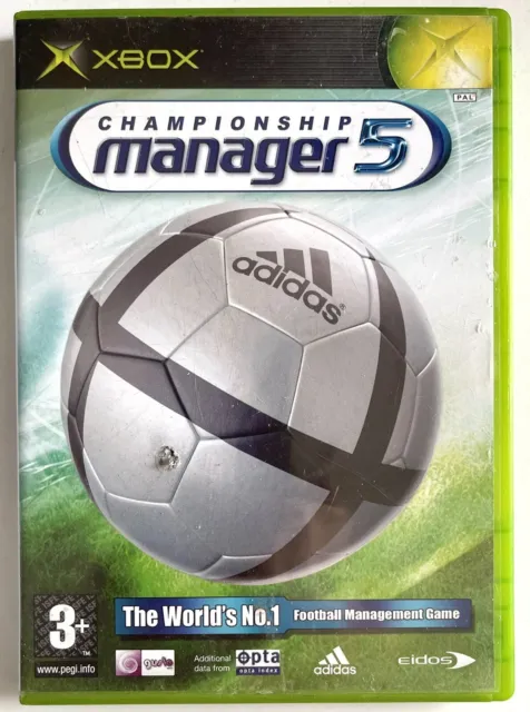 Championship Manager 5 Original Microsoft XBOX Game FREE P&P