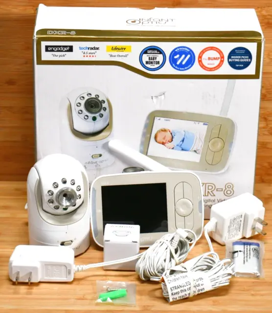 Sistema de monitoreo de video digital para bebés Infant Optics DXR-8