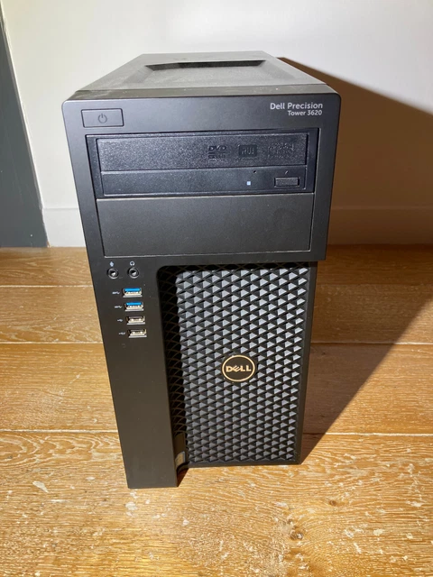 DELL PRECISION TOWER 3620 SSD 1To + DD 2To + DD 2To Intel i7-7700 3.6GHz 16Go