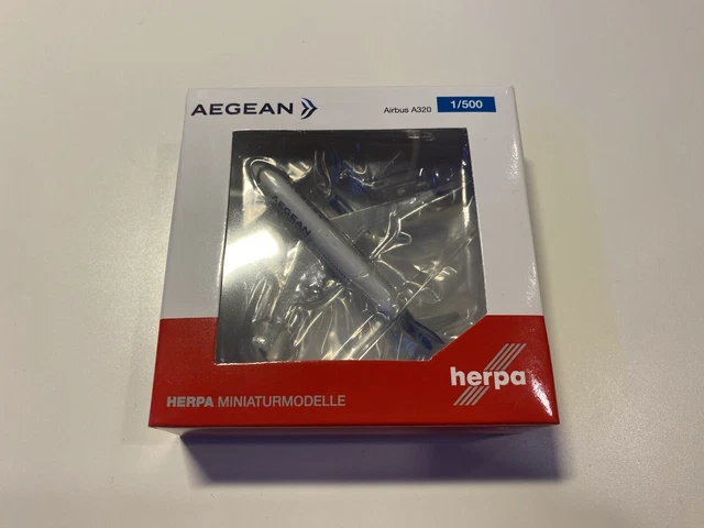 ausverkauft | herpa 536547 Airbus A320 Aegean Airlines | WINGS 1:500 | Online kaufen bei Modellbau Härtle