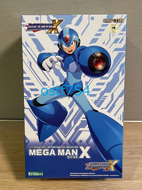 Kotobukiya Rockman Mega Man X 1/12 Scale Full Action Plastic Model Kit