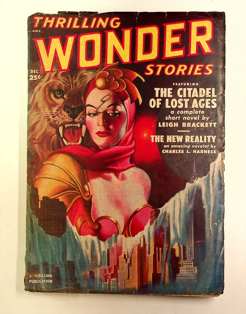 Thrilling Wonder Stories Pulp Dec 1950 Vol. 37 #2 VG