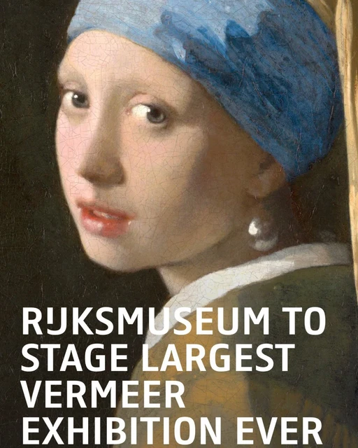 2 Tickets Vermeer Exhibition 1st May 2023, 18:45 entry, Rijksmuseum Amsterdam