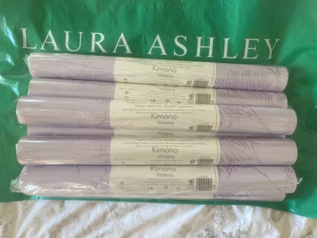 Laura Ashley Wallpaper Kimono Wisteria W073902-A/1 £29.50 a roll, 16 available