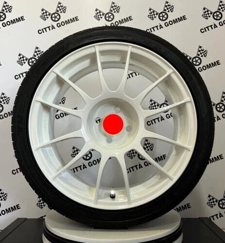 Set De 4 Jantes MSW By OZ 17" Pour Fiat Abarth 500/595 - Noir, Alliage, Italie, Neuf