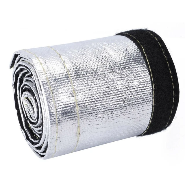Durable Couverture de Tuyau Enveloppement Métallique Crochet et boucle