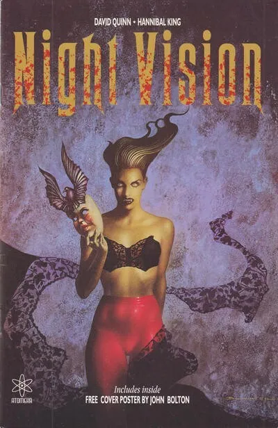 Nightvision 1 John Bolton Cover & Poster David Quinn Faust Hannibal King 1st NM