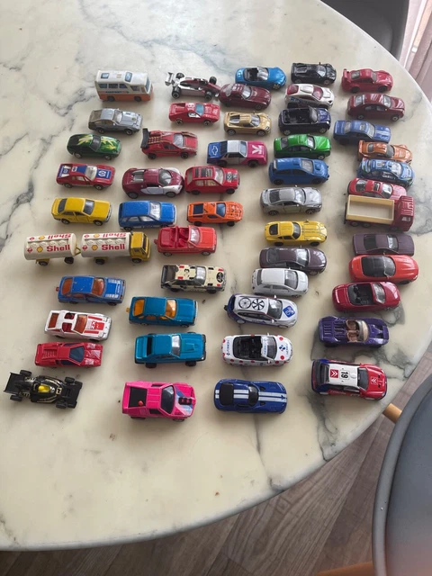 Gros Lot De 50 Voitures Vehicules Majorette Norev Gorgi +++
