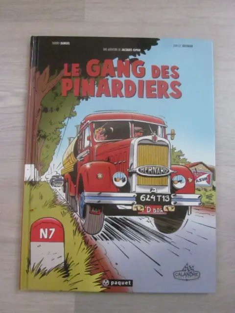 JACQUES GIPAR tome 1 en EO "Le Gand des Pinardiers" de Dubois / Delvaux