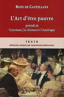 De l'art d'être pauvre : Précédé de Comment j'ai découvert... | Livre | état bon