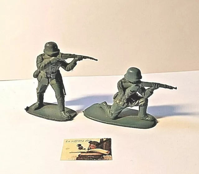 Soldatini Toy soldiers Airfix Tedeschi WW II plastica 1:32 cm 5,5