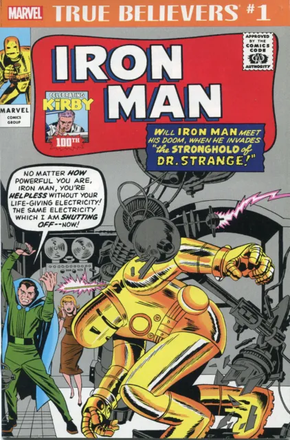 True Believers Iron Man  40 and 41, MARVEL COMICS  Brand New Only 1 Left