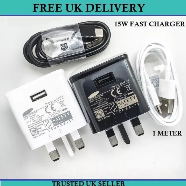 Fast Walls Charger Plug & USB-C Cable For Motorola G6 G7 G8 G9 G10 Plus G20 G100