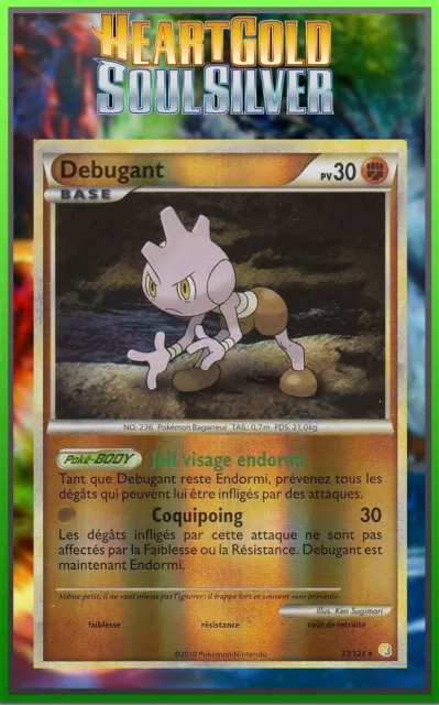 Debugant Reverse - HeartGold and SoulSilver - 33/123 - Carte Pokémon Française