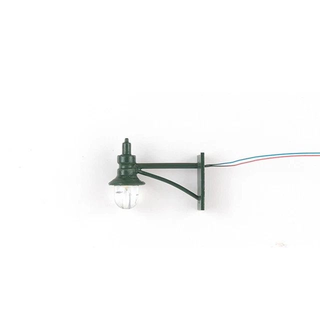 RANRAO Modellbahn Lampen 5x O Skala - Antike Straßenlaternen Mit LED Beleuchtung