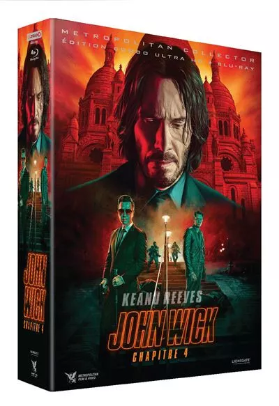 John Wick Chapitre 4 [Édition Collector 4K Ultra HD + Blu-Ray-Boîtier SteelBook