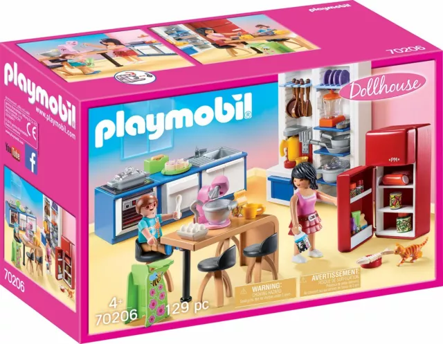 PLAYMOBIL® Dollhouse 70206  " Familienküche ", NEU & OVP