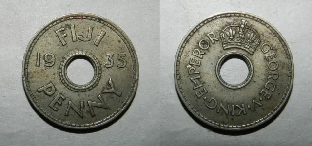 Fiji Penny 1935