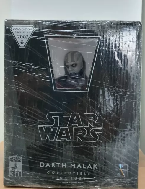 GENTLE GIANT STAR WARS KOTOR DARTH MALAK MAQUETTE STATUE PBM EXCLUSIVE  BRAND NEW