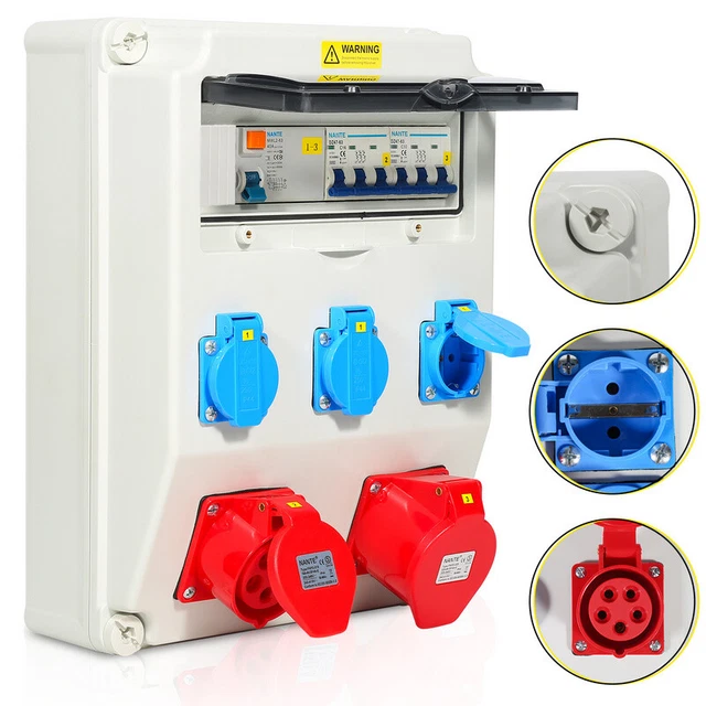 ELEKTRO-PLAST Baustromverteiler Stromverteiler Steckdosenverteiler PCE