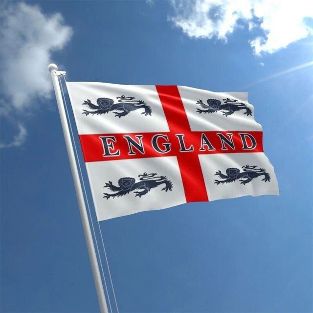 5X3FT ENGLISH ENGLAND Football Flag ST Cross Flag 2022 World Cup