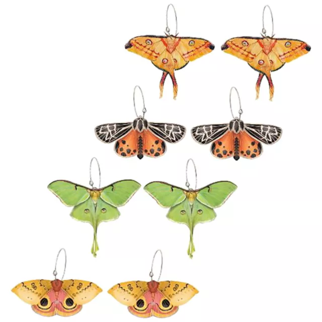 4 Pairs Schmetterlingsflügel Ohrringe Für Frauen Mädchen Fräulein