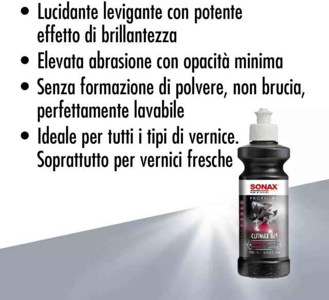 PROFILINE Cutmax Lucidante Levigante Con Potente Effetto Brillantezza per Vernic 3