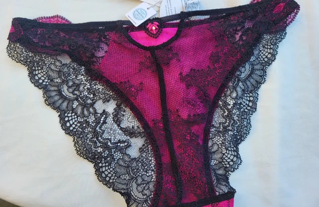 Slip Antigel Lise Charmel - Collection Jungle Du Soir - Taille FR 2 (EUR 40 / US M) - Vert - Neuf Avec étiquettes