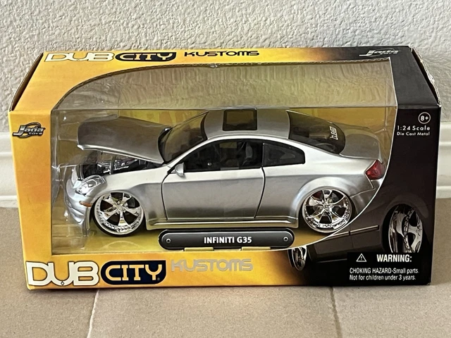 JADA TOYS DUB CITY 1:24 INFINITI G35 Diecast Model Car JDM