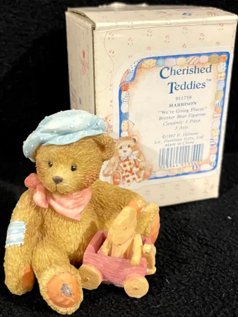 Cherished Teddies Harrison "We're Going Places" Brother Bear 911739 Figurine