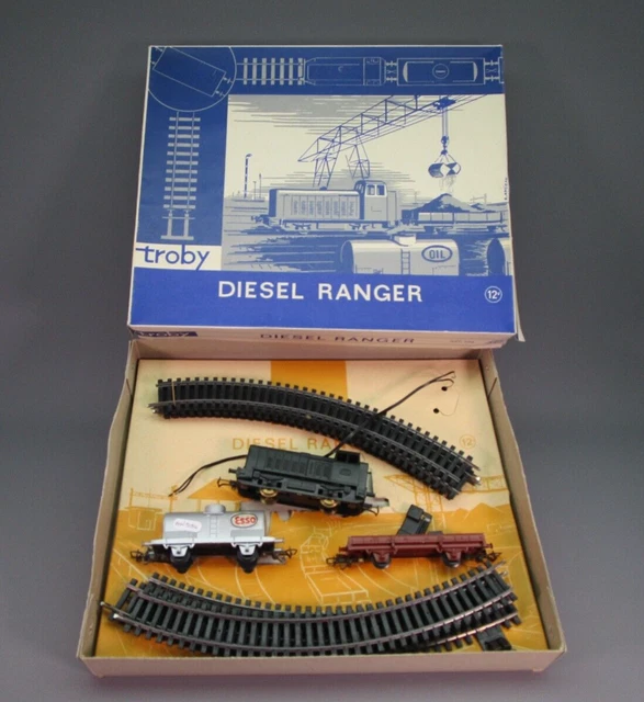 Locomotive Diesel Ranger 1965 SNCF – Troby HO 1/87 – Coffret Y9103 – Occasion France