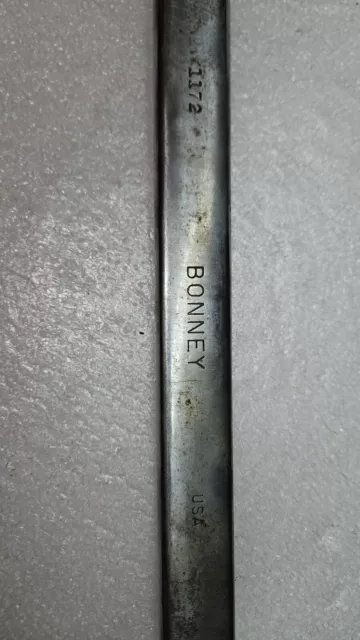 Vintage Bonney Bonaloy 1 1/8" Combination Wrench USA 1172 2
