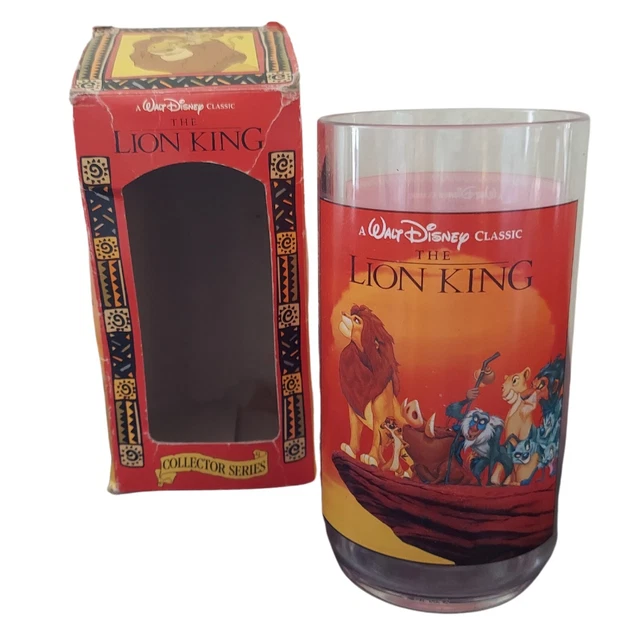 1994 LION KING Burger King Disney CocaCola Collector Series Plastic