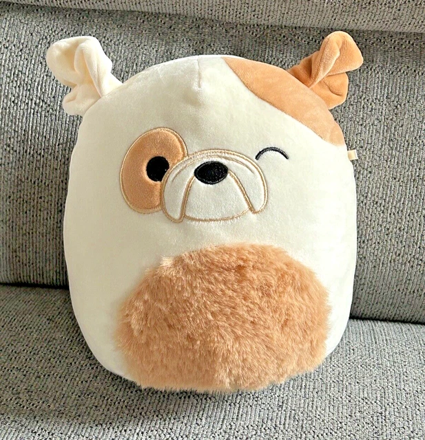 Squishmallows 2 en 1 Geraldine el Gato Fold Escocés/Brock el Bulldog, 13 cm Squishmallows 2 en 1 Geraldine el Gato Fold Escocés/Brock el Bulldog, 13 cm