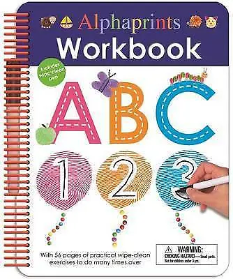 Alphaprints: Wipe Clean Workbook ABC; Wipe Cle- Priddy, 0312521529, spiral-bound