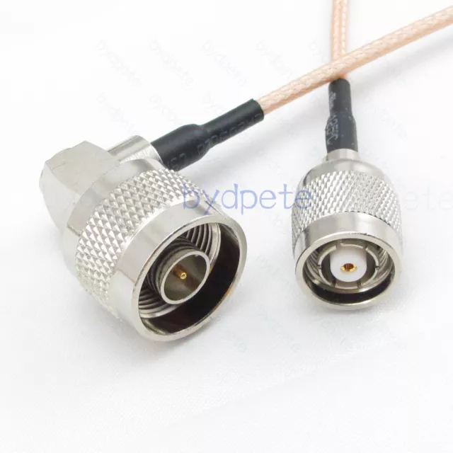 RP-TNC male to N male right angle R/A RG316 Coaxial Cable Koaxial Kable RF 50ohm