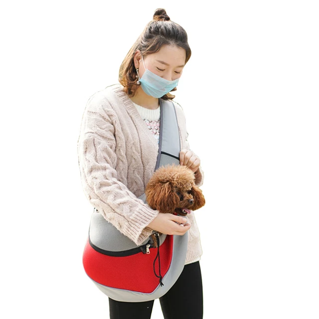 Imbracatura vestiti coniglio cani di piccola taglia da trasporto cinghia criceto borsa da viaggio bambino
