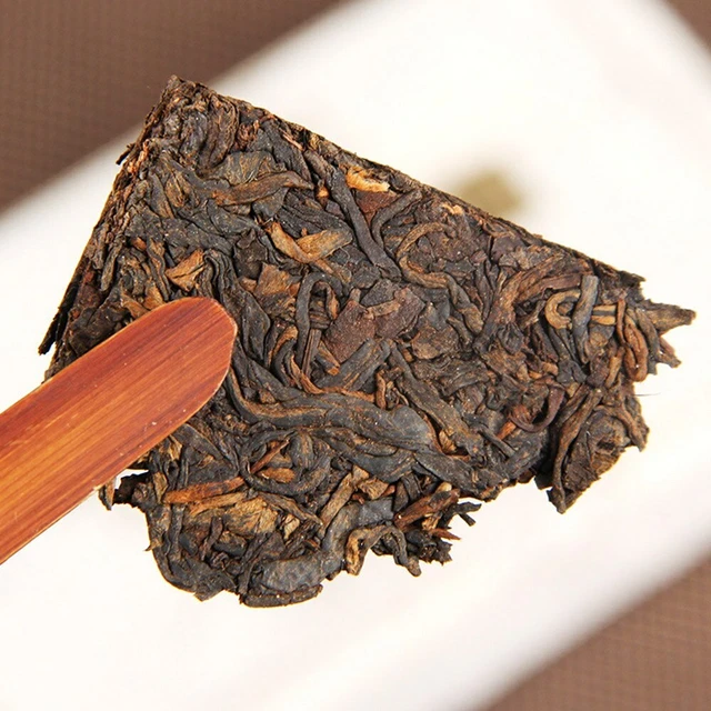 Golden Sail Brick 2852 Ripe Pu er Tea MengHai Charm of Time Shu Puerh 250g