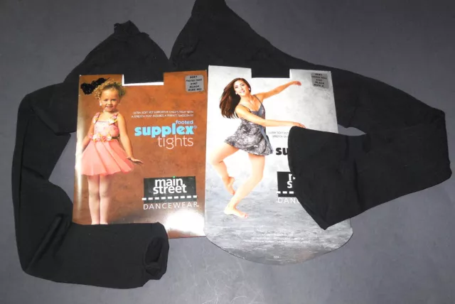 NEW MAIN STREET Ballet Footed TIGHTs WRONG PKG   CH/AD Supplex ultrasoft